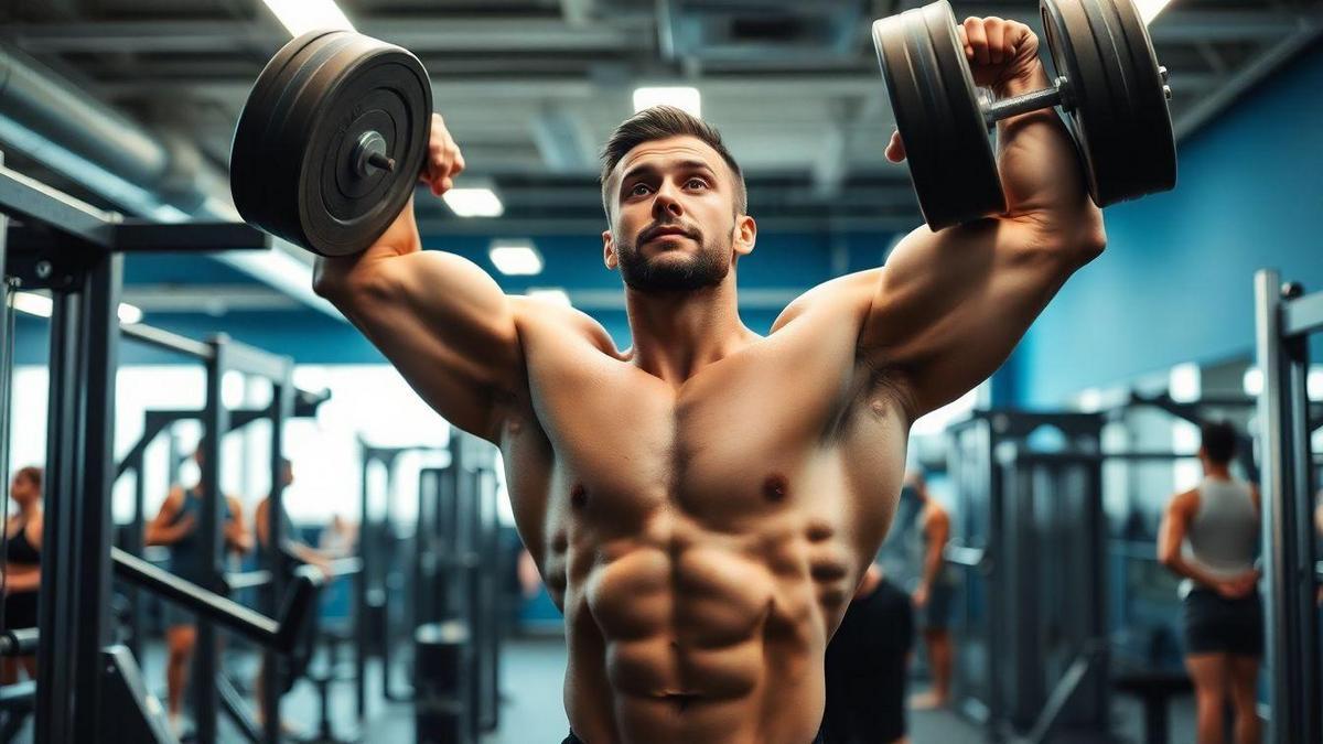 Como a testosterona influencia o crescimento muscular