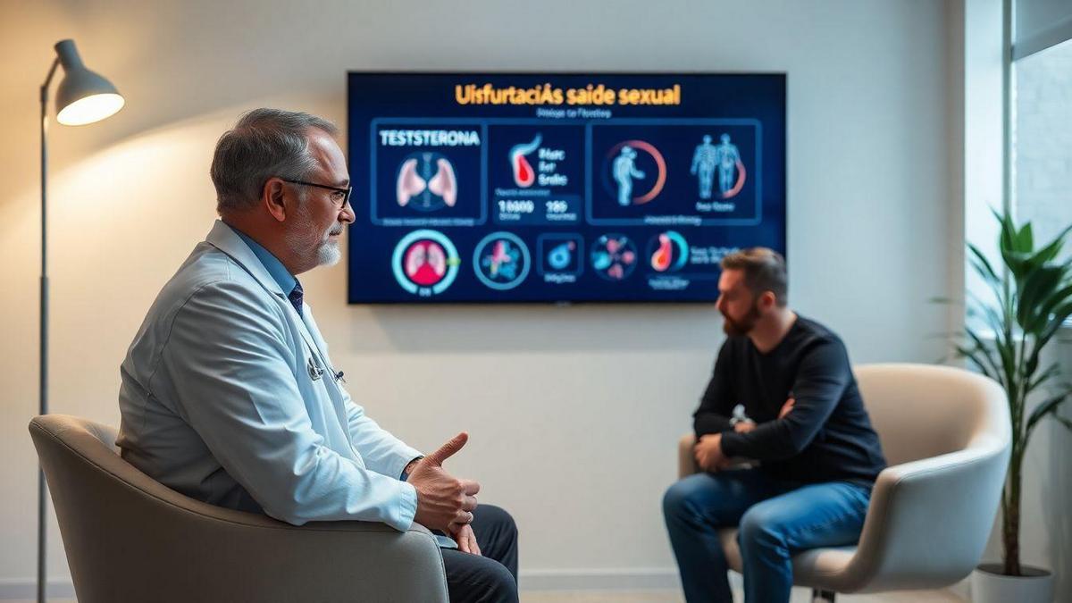 A conexão entre falta de testosterona e disfunção erétil