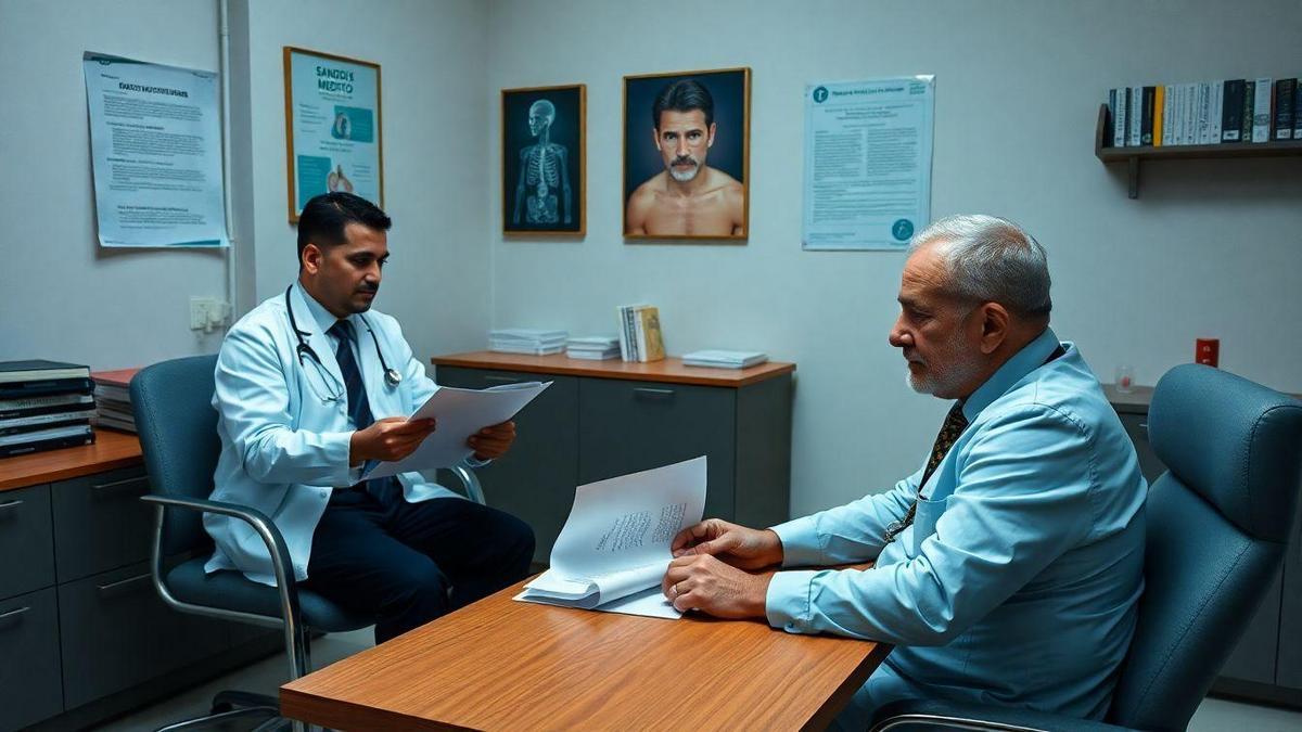 Consultando um Profissional de Saúde